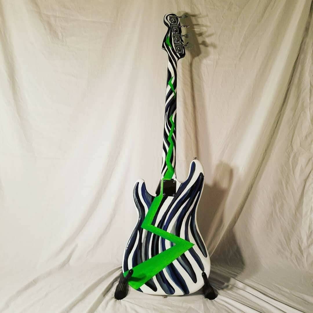 Full Wrap Custom Guitar and Bass Comission Custom Guitar Etsy