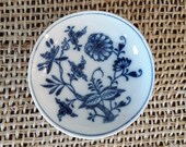 Vintage Meissen Blue Onion Small Dish