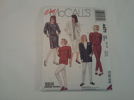 McCall/'s 4504 Girls/' Shirts Top Skirt and Pants Sewing Pattern