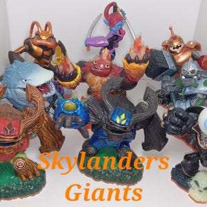 Skylanders Giants Character Figures; Crusher, Hot Head, Bouncer, Tree Rex, Eye Brawl, Ninjini and more!