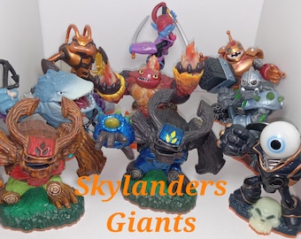 Skylanders Giants Character Figures; Crusher, Hot Head, Bouncer, Tree Rex, Eye Brawl, Ninjini and more!