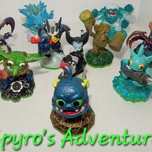 Buy 3 Get an Additional 1 Free - Skylanders Spyros Adventure Character Figures; Slam Bam, Stump Smash, Spyro, Hex, Gill Grunt, and more!