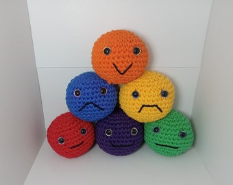 Handmade Emotion Stress Spheres, Classroom and Counselor Gift Set