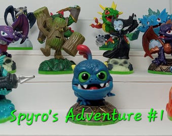 Buy 3 Get an Additional 1 Free - Skylanders Spyros Adventure Character Figures; Slam Bam, Stump Smash, Spyro, Hex, Gill Grunt, and more!