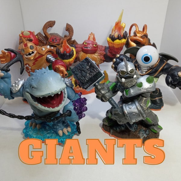 Skylanders Giants Character Figures; Crusher, Hot Head, Bouncer, Tree Rex, Eye Brawl, and more!