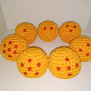 Handmade Crocheted Dragon Ball Inspired Gift Set
