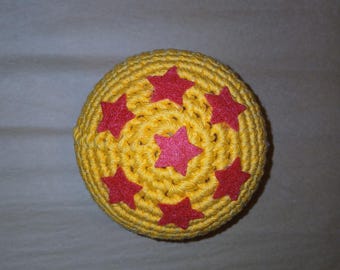 Crocheted Dragon Ball Inspired Ornaments