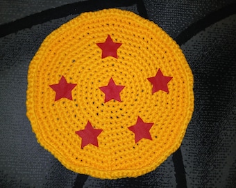 Handmade Crocheted Dragon Ball Inspired Cat Bed