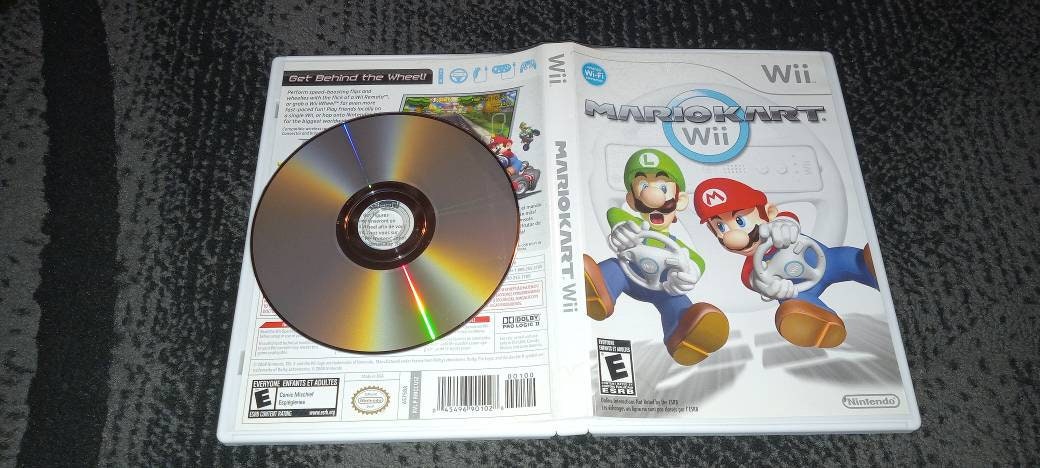 Mario Kart Nintendo Wii PAL *Complete* Wii U Compatible