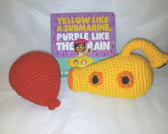 Crocheted Music Gift Set for Baby