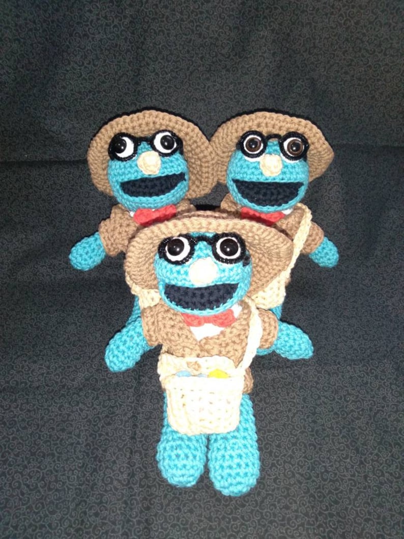 The Professor Puppet History Inspired Plush Handmade and Etsy