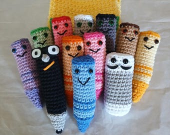 Color Crew Inspired Plush - Stuffed Toys Amigurami