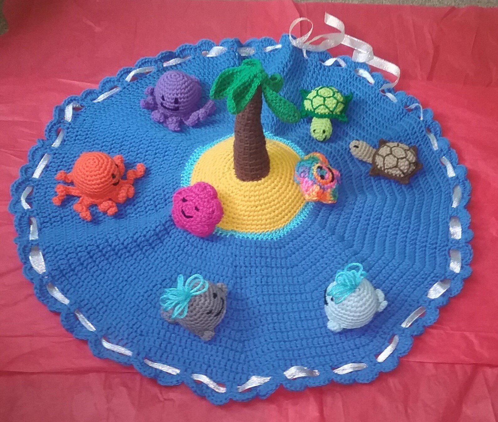 Crocheted Ocean Play Set and hello Ocean Friends Etsy