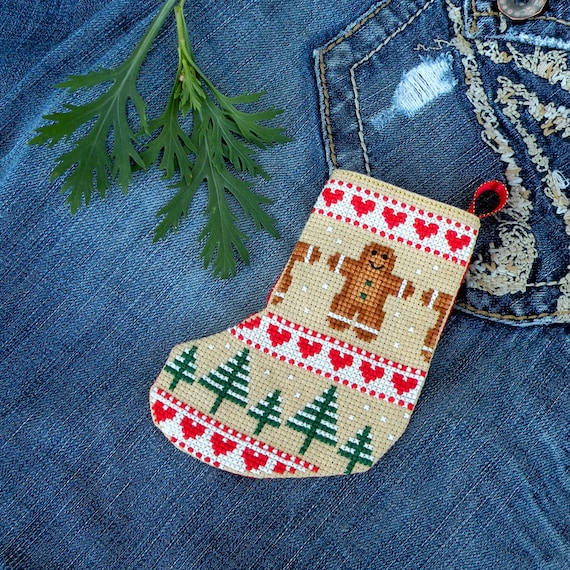 Palace of Leaves: Three Cross-stitched Christmas Stockings  Cross stitch  christmas stockings, Cross stitch stocking, Christmas stockings diy