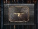 Longhorn Steer Western Buckle * Antique Copper & Brass * Engraved Background Design * Fits Belts up to 1 1/2' (38 mm) * Premium Quality 