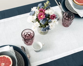 Modern table runner,Farmhouse table runner,Gauze table runner,Variety of colours,Woven table runner,Summer table runner,Wedding table runner