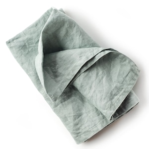 Soft Pure Linen Napkins in a Spectrum of Colors - Ideal Housewarming Gif