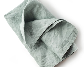 Soft Pure Linen Napkins in a Spectrum of Colors - Ideal Housewarming Gif