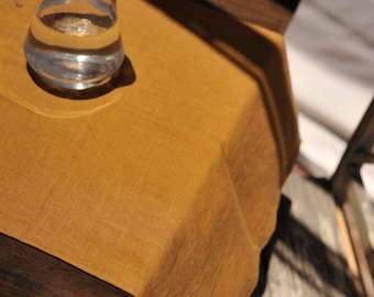 Corredor de mesa moderno, Corredor de mesa de lino pesado, Corredor de mesa de verano, Ropa de mesa