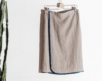 Falda de sauna de lino para hombre: una opción elegante y funcional, el regalo personalizado perfecto para los amantes de la sauna