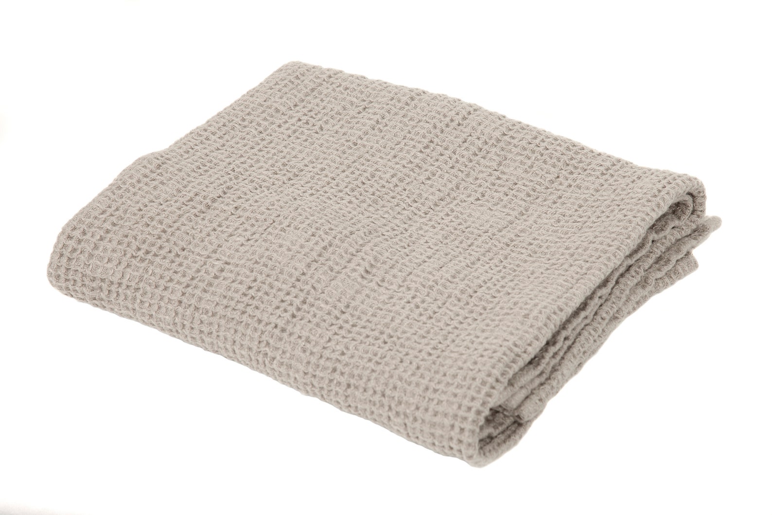 Linen Waffle Wave Large Bath Towels Set for Luxurious Comfort and Spa ...