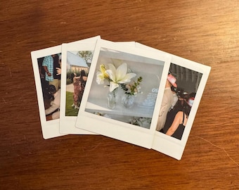 Customized Square Instax Film Prints
