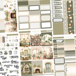 Cozy Days Deluxe Planner Sticker Kit,  Planner Stickers