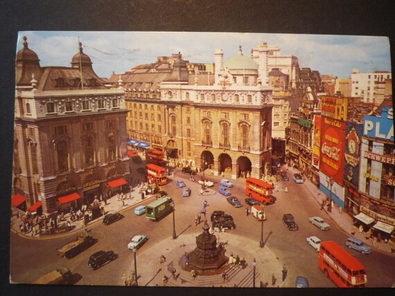 12+ Piccadilly Circus London 1960S Pics