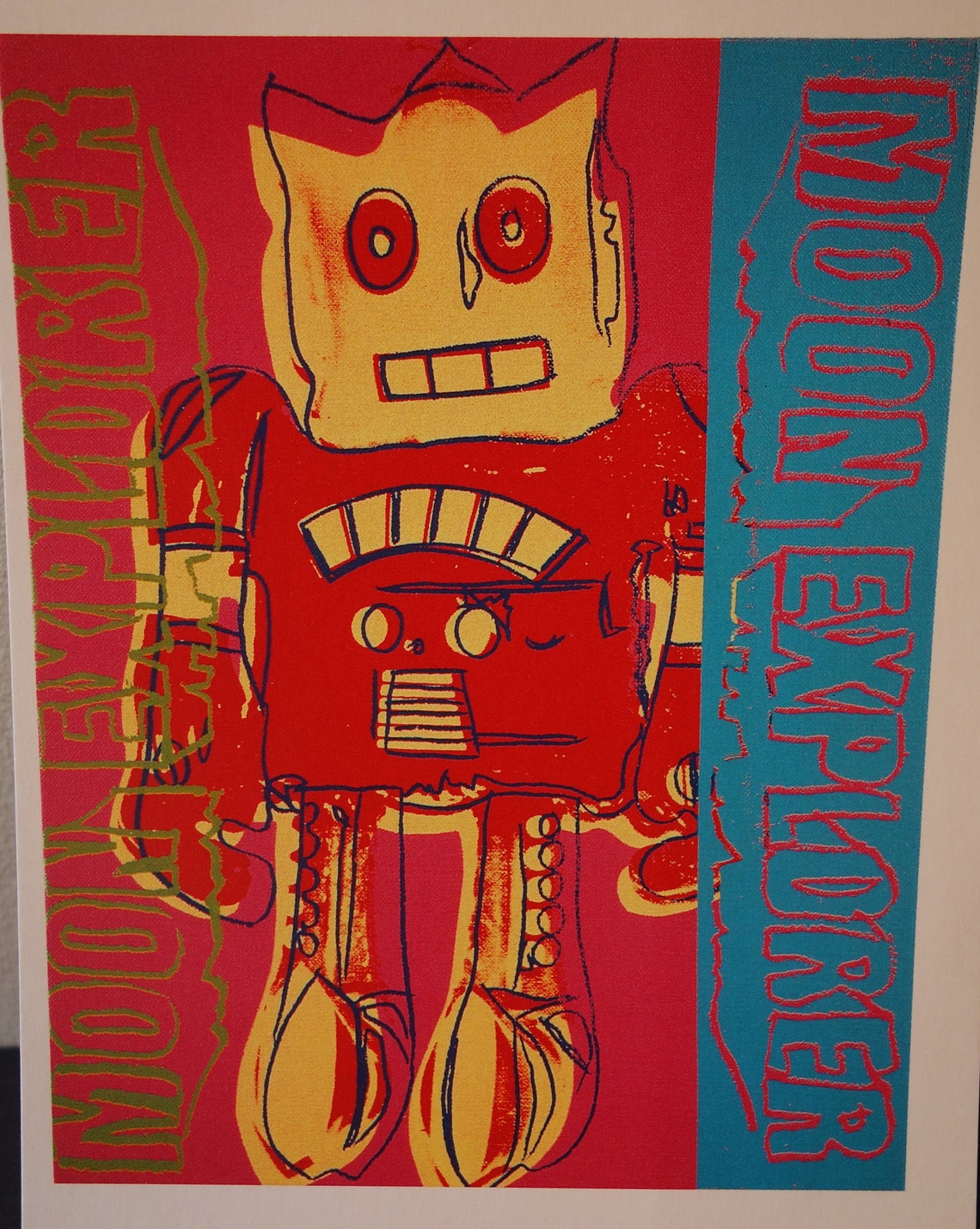 Warhol Robot - Toys - Moon Explorer Graphic Art From the 1980s ...