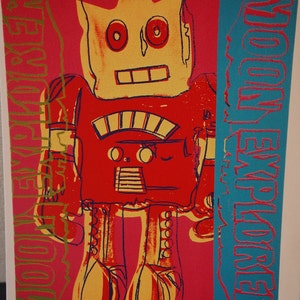 Warhol Robot - Toys - Moon Explorer Graphic Art From the 1980s ...