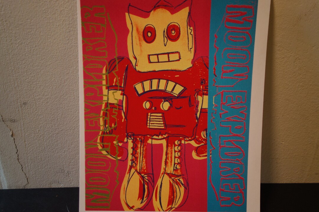 Warhol Robot - Toys - Moon Explorer Graphic Art From the 1980s ...