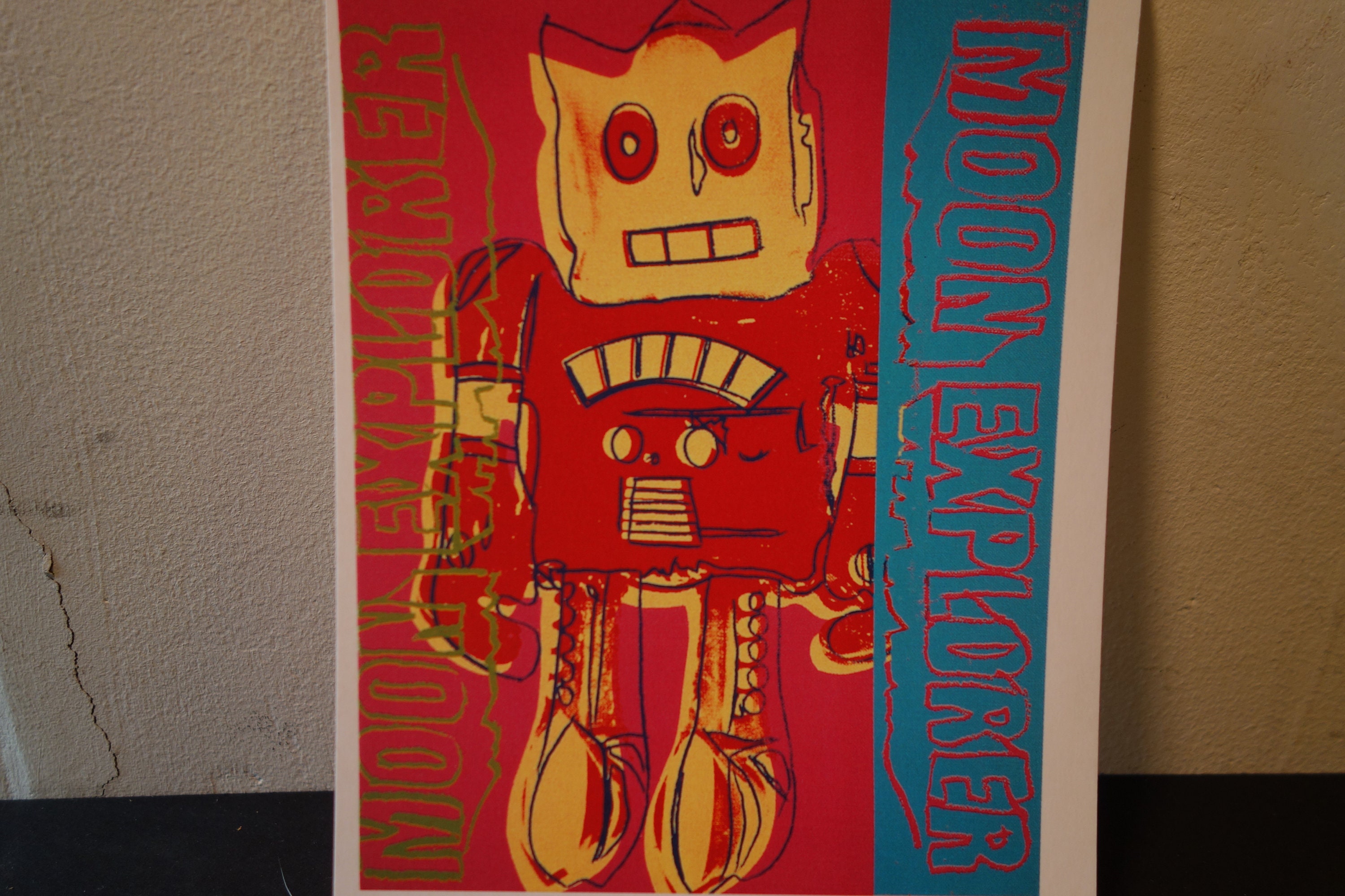 Warhol Robot - Toys - Moon Explorer Graphic Art From the 1980s ...