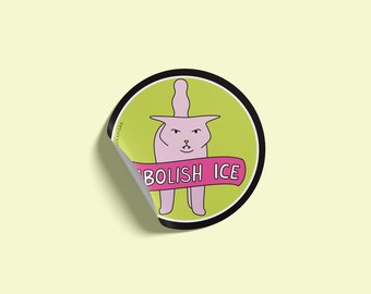 Abolish ICE sticker