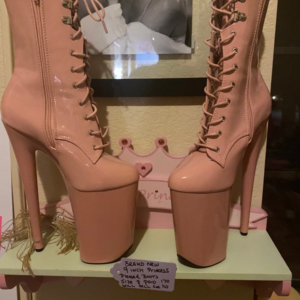 pleaser boots 7 inch