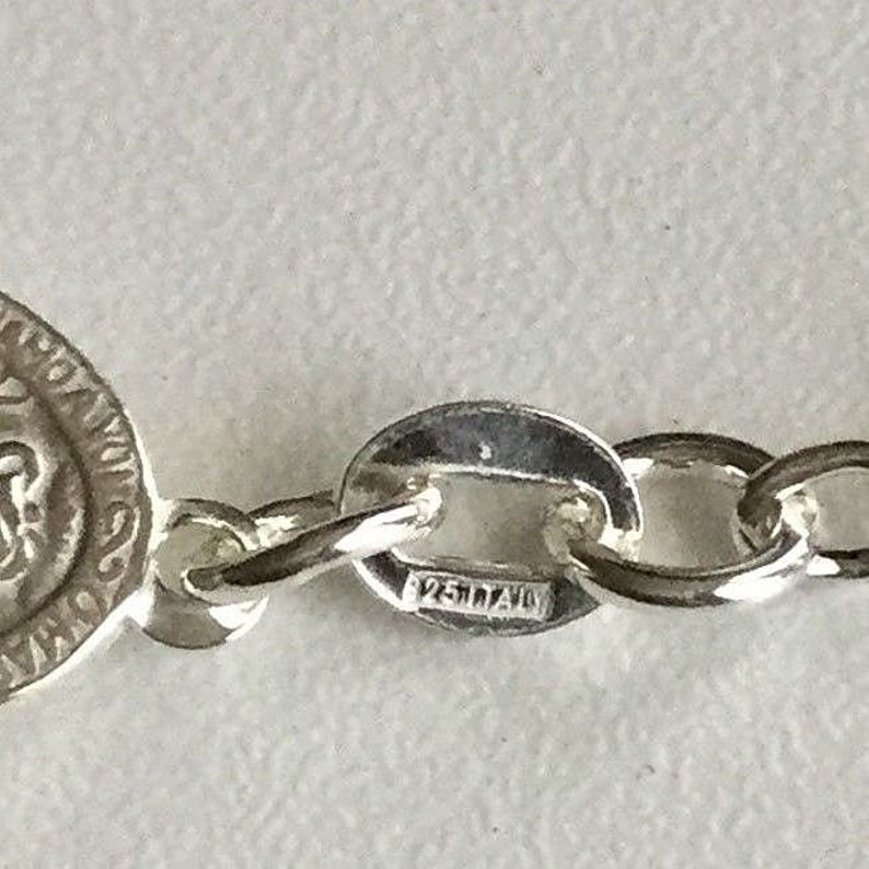 925 Sterling Silver Italian Rosary Necklace Protection and Etsy