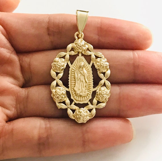 18k Gold Filled Rosa De Guadalupe 