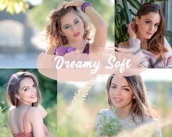 11 Dreamy Soft Lightroom Mobile & Desktop Preset, Soft Dreamy Editing Filter, Preset, Instagram Blogger, Influencer Photographer