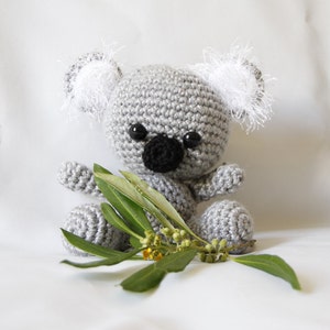 Koala, Crochet Koala, Soft Koala Toy, Crochet Toy, Soft Toy, Baby Toy, Toy Koala, Handmade Crochet Koala, Amigurumi Koala - MADE TO ORDER