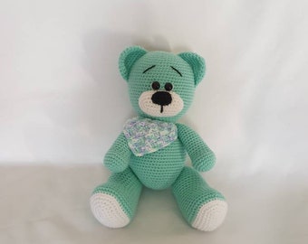Teddy Bear Toy, Large Crochet Teddy, Soft Teddy Toy, Snuggle Teddy Bear Toy, Handmade Teddy Bear, Amigurumi Teddy - MADE TO ORDER