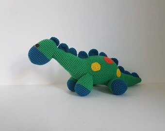 Dinosaur Toy, Crochet Dinosaur, Small Dino, Soft Dinosaur Toy, Handmade Crochet Dinoasuar, Amigurumi Dino - MADE TO ORDER