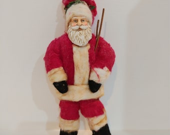 Tim Allen Santa Clause Santa Digital Art Wood Christmas Decoration Tree Yule