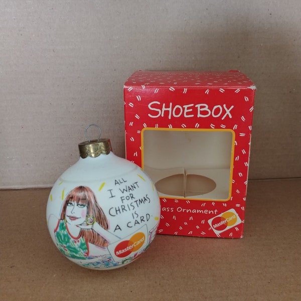 Hallmark ornament Shoebox Greetings