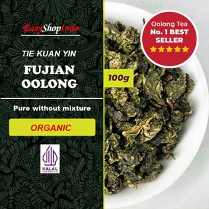 Fujian Oolong Chinese Tea/Teh Olong Cina Ti Kuan Yin - 100g