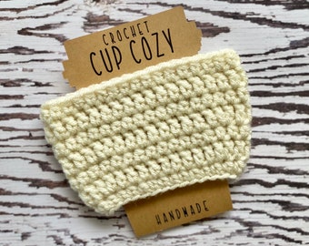 Crochet Coffee Cozy | Handmade