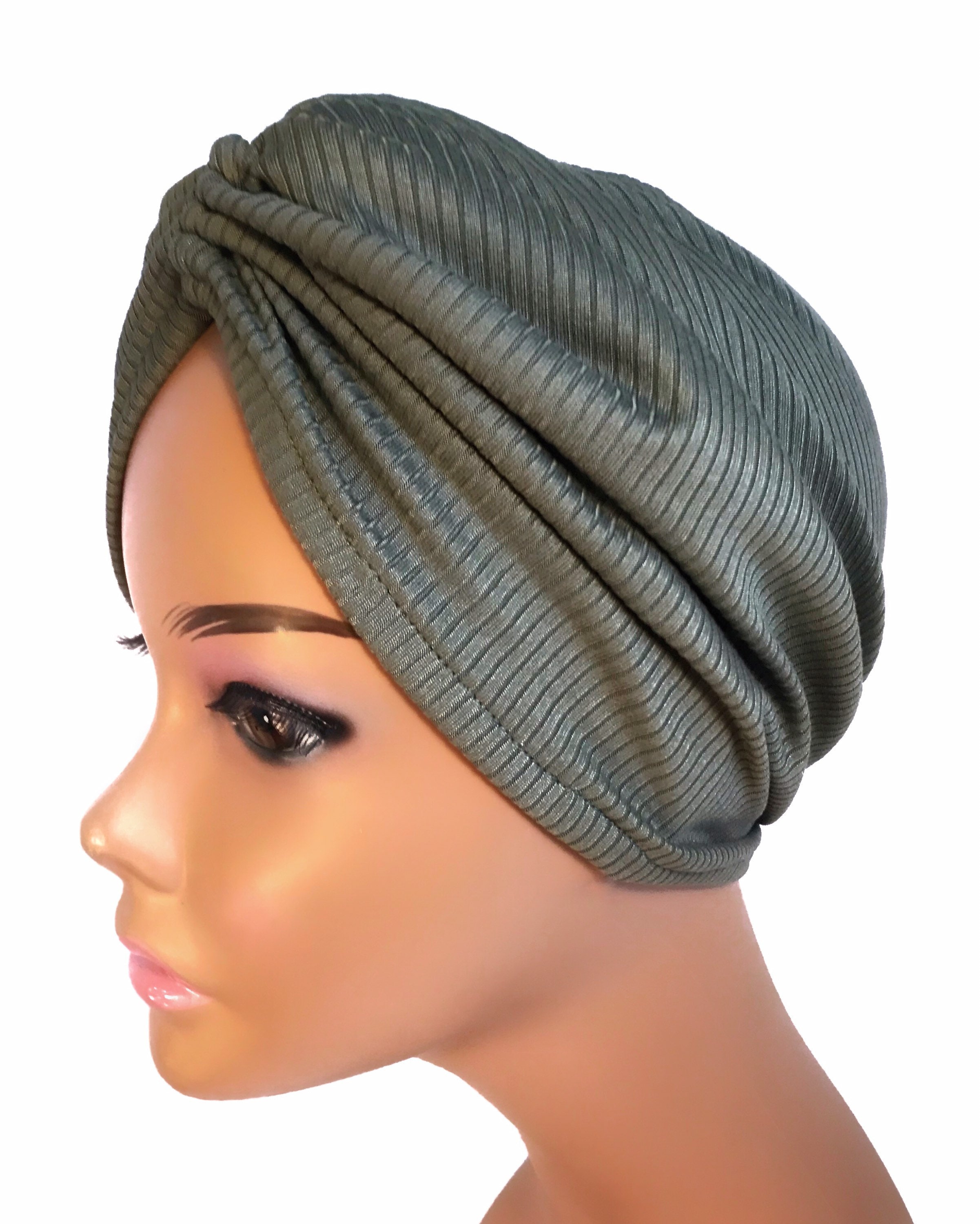 satin hair turban sleep