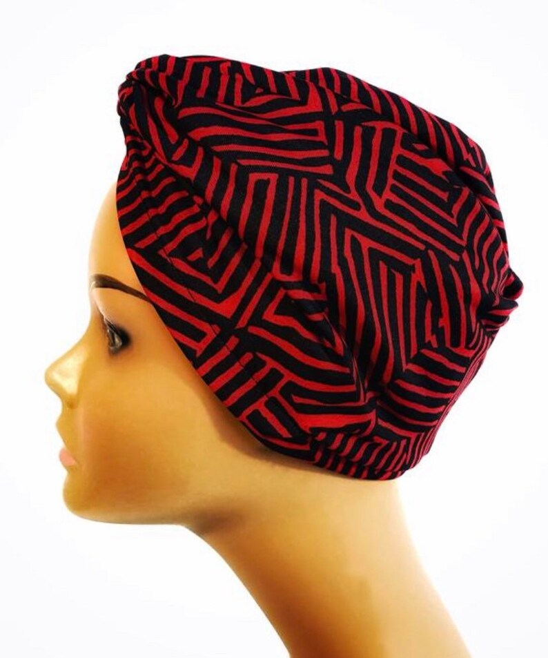 satin hair turban sleep