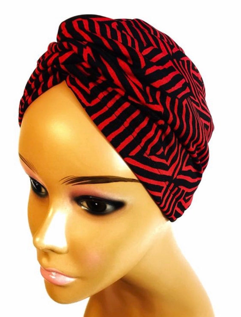 satin hair turban sleep