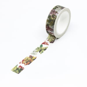 Bouquets succulents avec fleurs Washi Tape, ruban japonais, arbres de plantes du désert, fournitures de cartes, ruban de scrapbooking // ruban de papier // R-AL015-15
