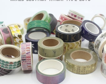 Scrapbooking verschönern Bullet Journals Vidillo Washi Tape Set 24 Rollen dekorativer Klebstoff Washi Masking Tape Sticker im japanischen Stil für Kunst und Heimwerker Planer