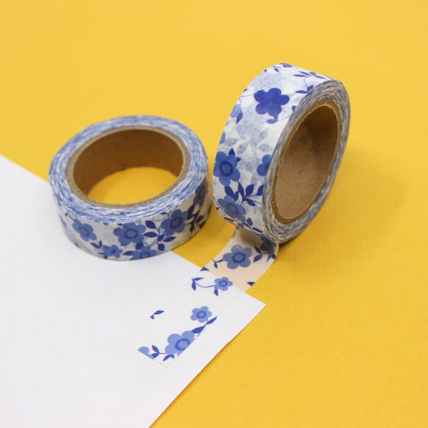 Flower Washi Tape Etsy